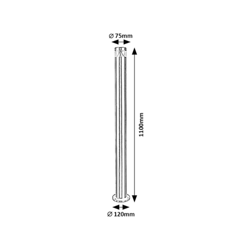 Rabalux - LED Vanjska lampa LED/7W/230V 110 cm IP54