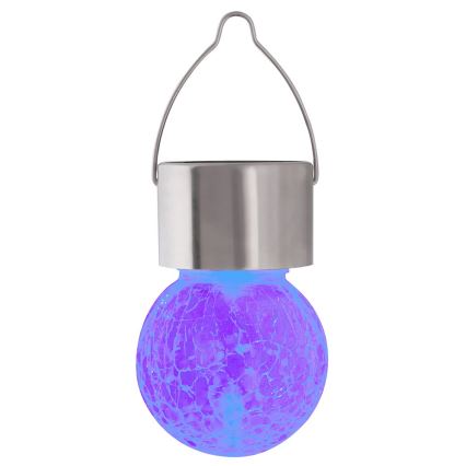 Rabalux - LED RGB Vanjska solarna svjetiljka s prekidačem LED/0,06W/1xAA IP44