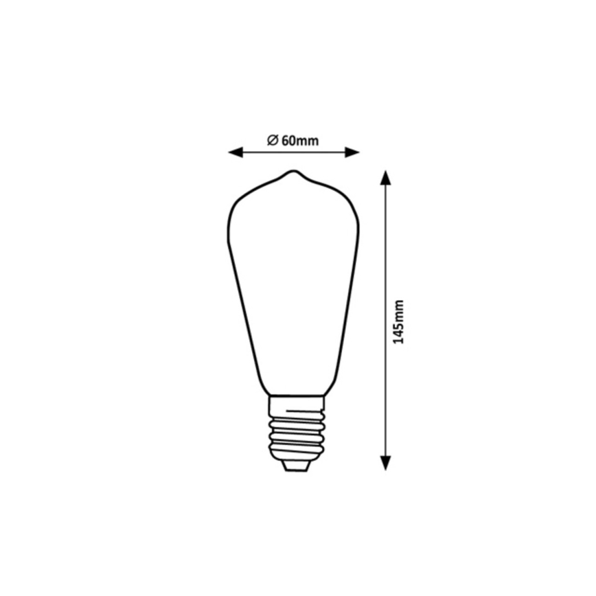 Rabalux - LED Žarulja ST64 E27/4W/230V 4000K