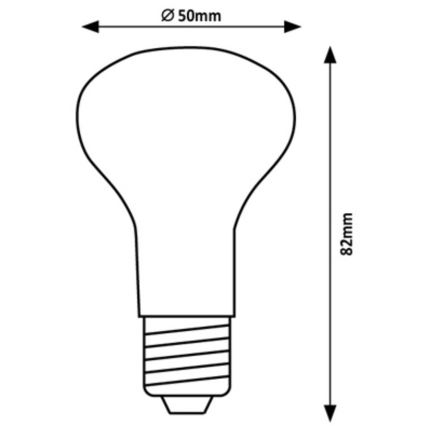 Rabalux - LED Žarulja R50 E14/5W/230V 3000K