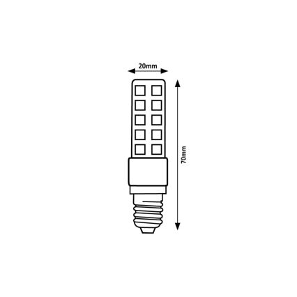 Rabalux - LED Žarulja T20 E14/6W/230V 3000K