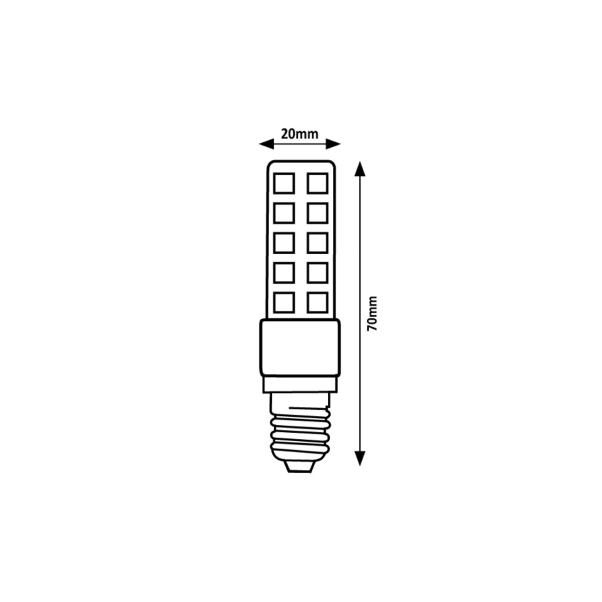 Rabalux - LED Žarulja T20 E14/6W/230V 4000K