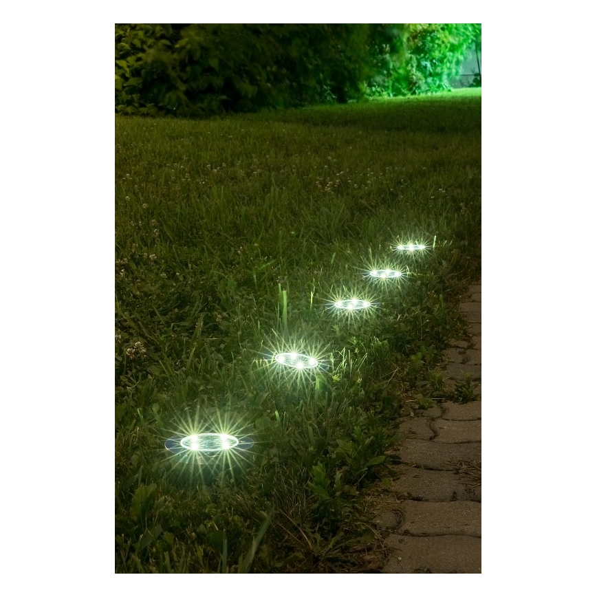 Rabalux - LED vanjsko solarno svjetlo sa senzorom LED/0,24W/1xAA 400 mAh crna IP44