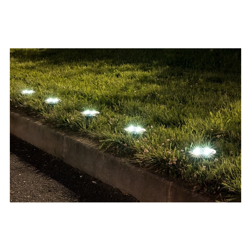Rabalux - LED vanjsko solarno svjetlo sa senzorom LED/0,24W/1xAA 400 mAh crna IP44