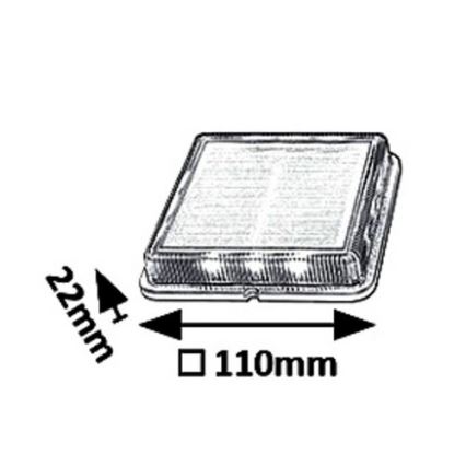 Rabalux - LED vanjska solarna svjetiljka LED/1,5W/3,2V 4000K 500 mAh IP67