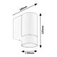 Rabalux - Vanjska Zidna svjetiljka 1xGU10/10W/230V IP54 bijela