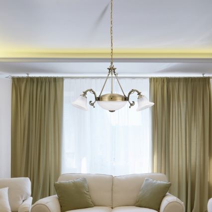 Rabalux 8553 - Luster na lancu ORCHIDEA 3xE14/40W+2xE27/60W