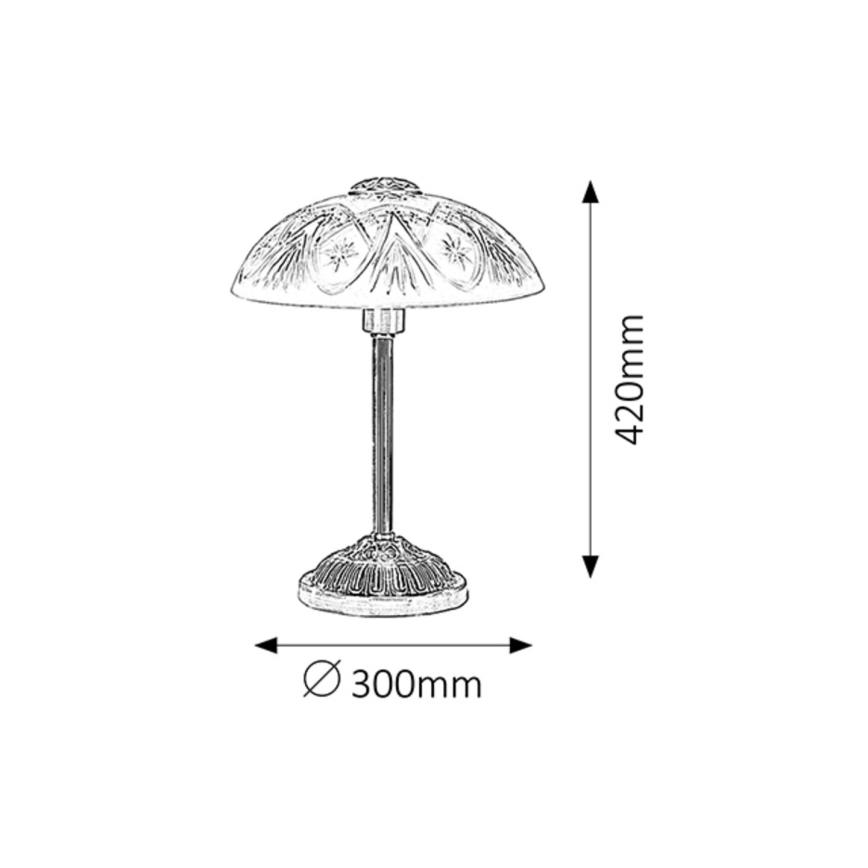 Rabalux - Stolna lampa 1xE14/40W/230V