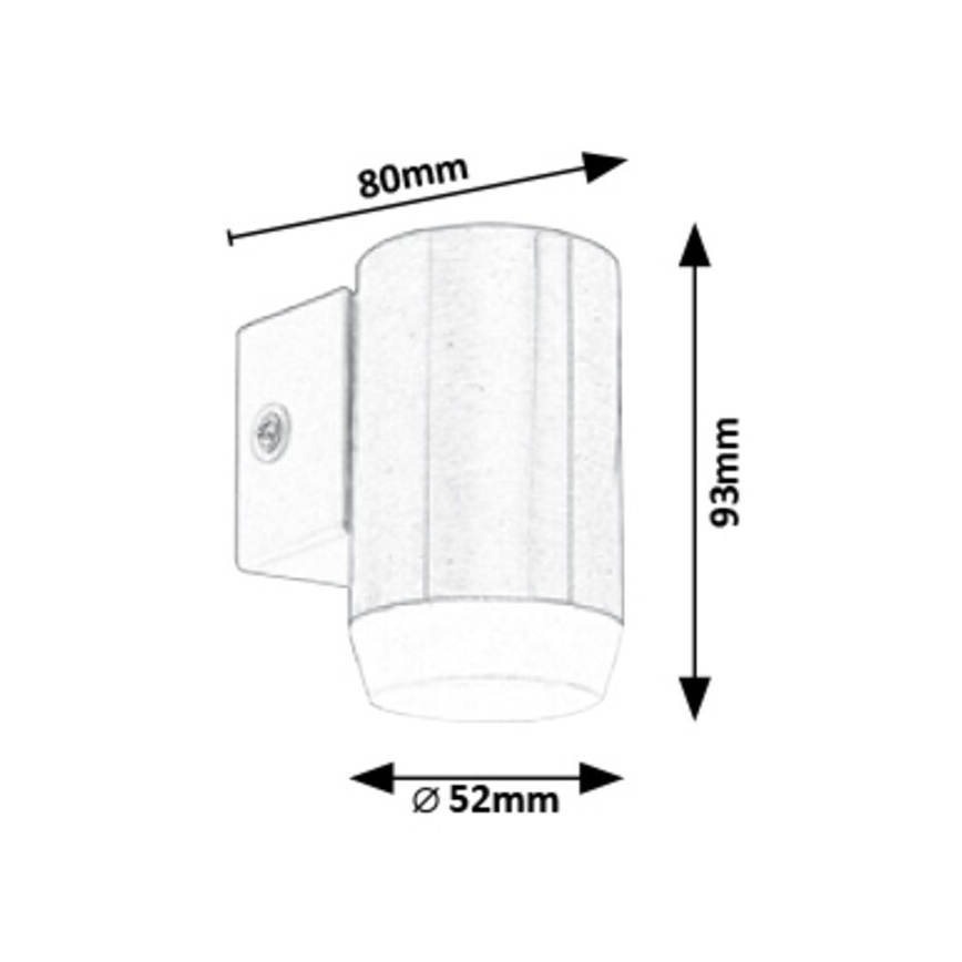 Rabalux - LED vanjsko zidno svjetlo LED/4W/230V IP44