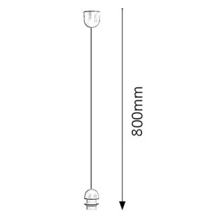 Rabalux - Kabel za napajanje 1xE27/60W/230V