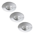 Rabalux - Komplet 3x LED kupaonskih ugradnih svjetala LED/4W/230V IP44