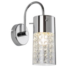 Rabalux - Kristalna zidna svjetiljka za kupaonicu 1xE14/40W/230V IP44