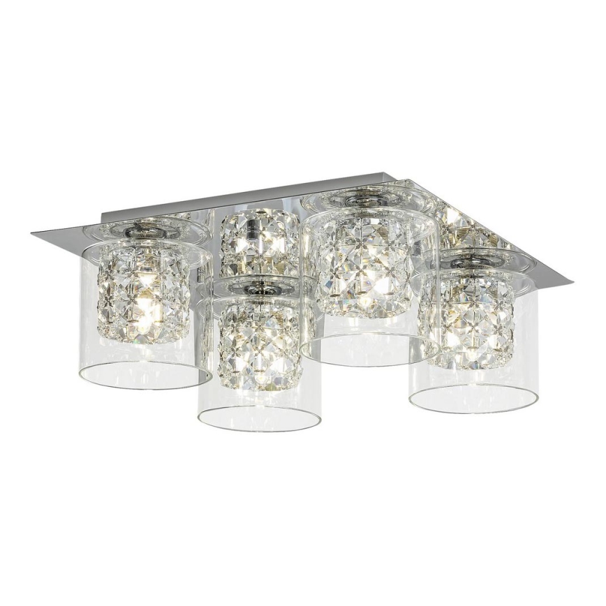 Rabalux - Kristalno stropno svjetlo 4xG9/40W/230V
