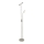 Rabalux - LED dimabilna podna lampa LED/18,5W/230V + LED/4,5W mat krom