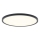 Rabalux - LED kupaonsko stropno svjetlo LED/24W/230V 3000/4000/6000K Ø 40 cm IP44 crno