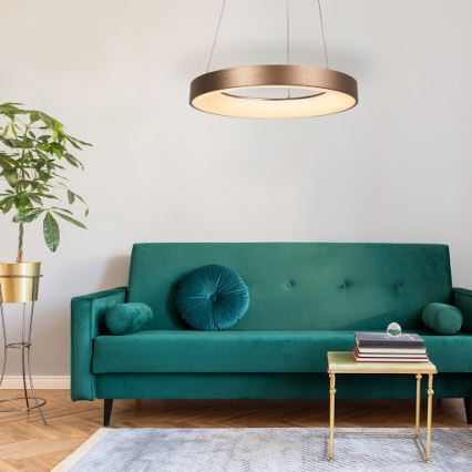 Rabalux - LED Luster na sajli CARMELLA LED/80W/230V pr. 80 cm