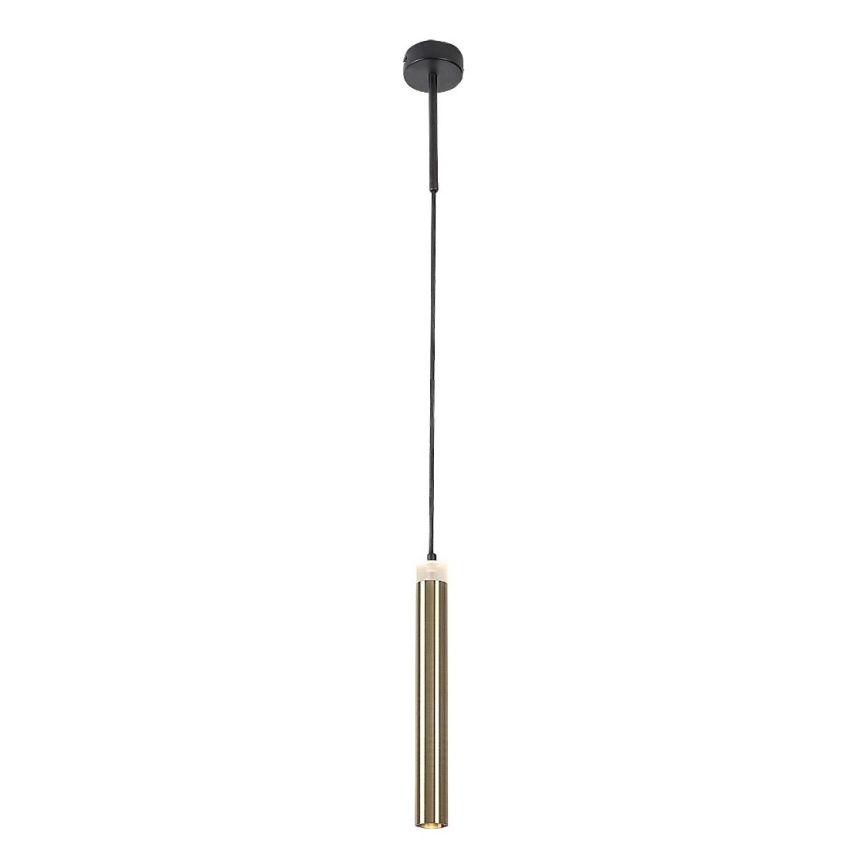 Rabalux - LED Luster na sajli LED/10W/230V 4000K crna/zlatna