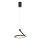 Rabalux - LED Luster na sajli LED/20W/230V crna