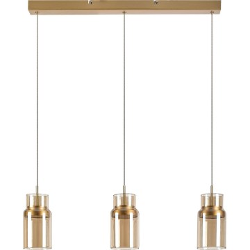 Rabalux - LED luster na sajli LED/27W/230V 3000K zlatna