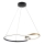 Rabalux - LED Luster na sajli LED/36W/230V crna/zlatna