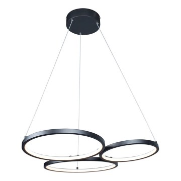 Rabalux - LED Luster na sajli LED/38W/230V crna