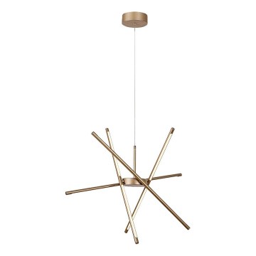 Rabalux - LED Luster na sajli LED/40W/230V 3000K zlatna