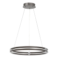 Rabalux - LED luster na sajli s mogućnošću prigušivanja LED/60W/230V 3000-6500K sivi + daljinski upravljač