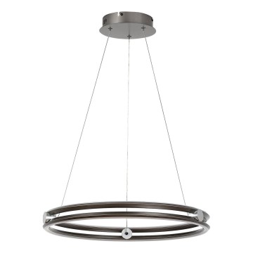 Rabalux - LED luster na sajli s mogućnošću prigušivanja LED/60W/230V 3000-6500K sivi + daljinski upravljač