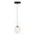 Rabalux - LED Luster na sajli za 1-fazni tračni sustav LED/5W/230V 3000K crna