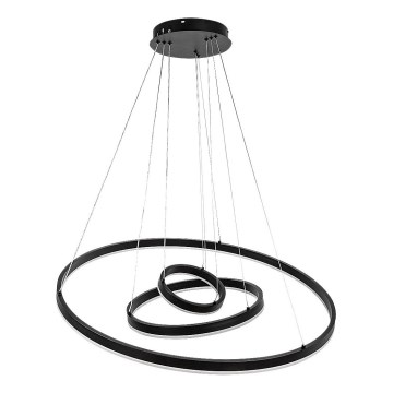 Rabalux - LED luster s prigušivanjem na sajli LED/100W/230V 3000-6500K + daljinsko upravljanje