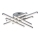 Rabalux - LED Nadgradni luster 6xLED/40W/230V 4000K
