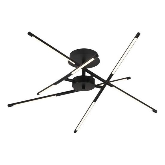 Rabalux - LED Nadgradni luster LED/40W/230V 3000K crna
