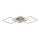 Rabalux - LED Nadgradni luster LED/43W/230V sjajni krom