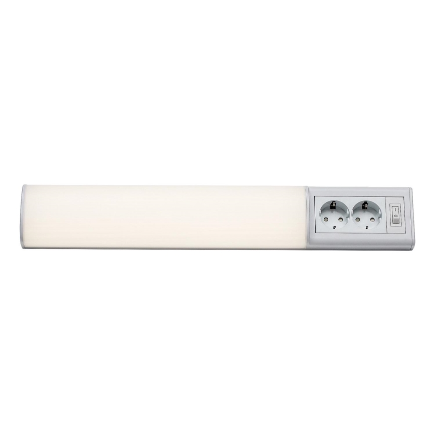 Rabalux - LED Podelementna svjetiljka s 2 utičnice LED/10W/230V 4000K 50 cm bijela