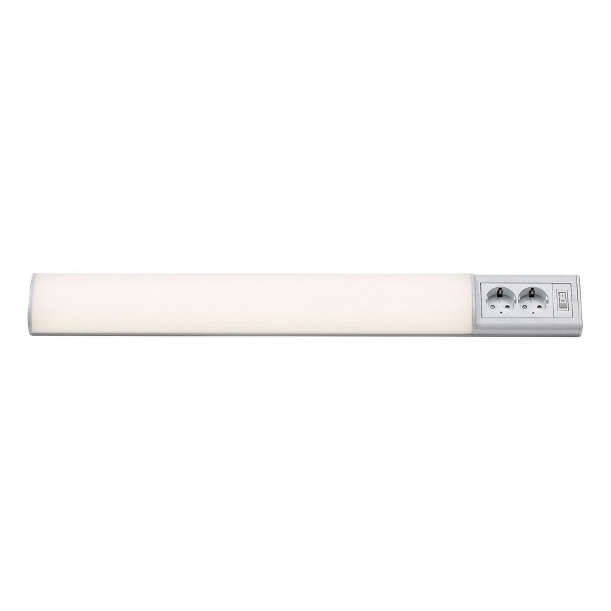 Rabalux - LED Podelementna svjetiljka s 2 utičnice LED/15W/230V 4000K 70 cm bijela