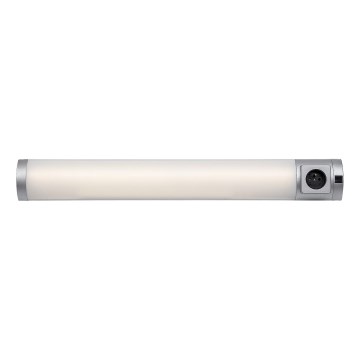 Rabalux - LED Podelementna svjetiljka s utičnicom LED/8W/230V 4000K 68 cm srebrna
