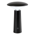 Rabalux - LED Podesiva punjiva stolna lampa na dodir POLPERRO LED/3W/3,7V 1200mAh crna