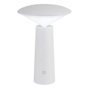 Rabalux - LED Prigušiva punjiva dodirna stolna lampa POLPERRO LED/3W/3,7V 1200mAh bijela