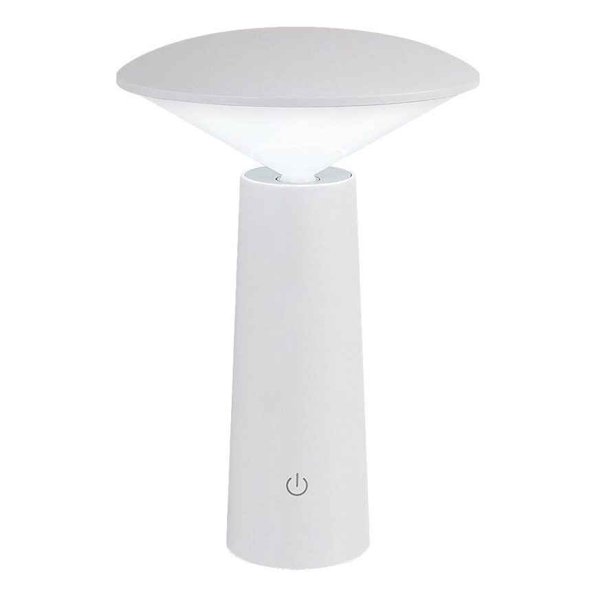Rabalux - LED Prigušiva punjiva dodirna stolna lampa POLPERRO LED/3W/3,7V 1200mAh bijela