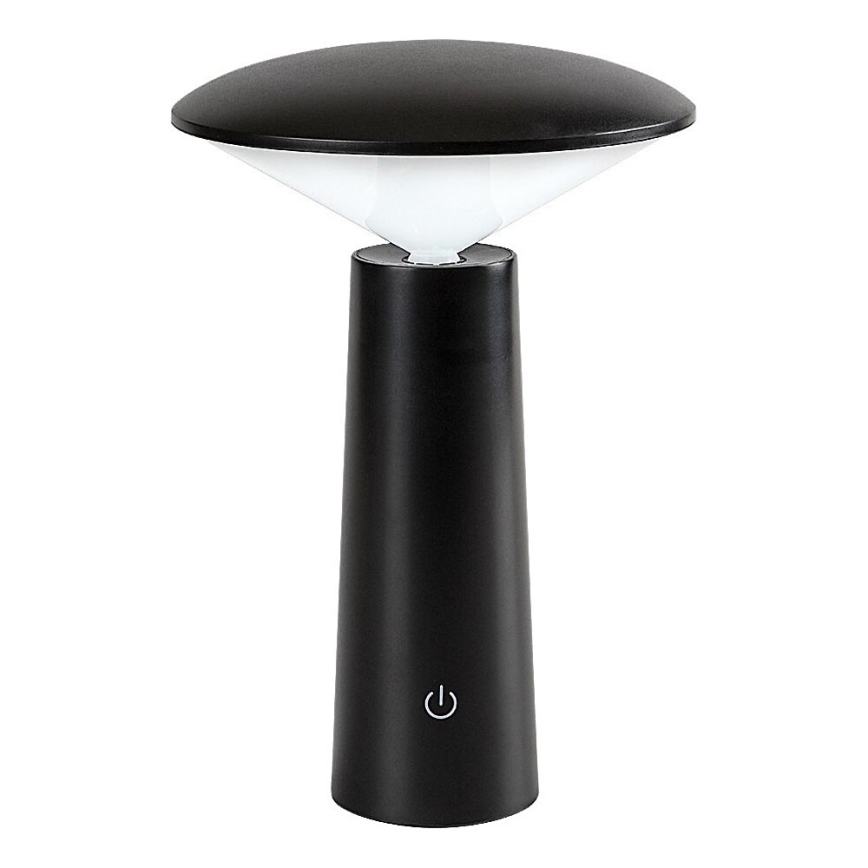 Rabalux - LED Prigušiva punjiva dodirna stolna lampa POLPERRO LED/3W/3,7V 1200mAh crna