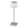 Rabalux - LED Prigušiva punjiva stolna lampa LED/4W/3,7V 1800 mAh 3000-5000K IP44 srebrna