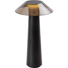 Rabalux - LED Prigušiva punjiva stolna lampa na dodir LED/5W/5V IP44 crna