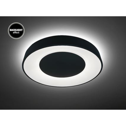 Rabalux - LED Prigušiva stropna svjetiljka LED/38W/230V crna + DU 3000-6500K