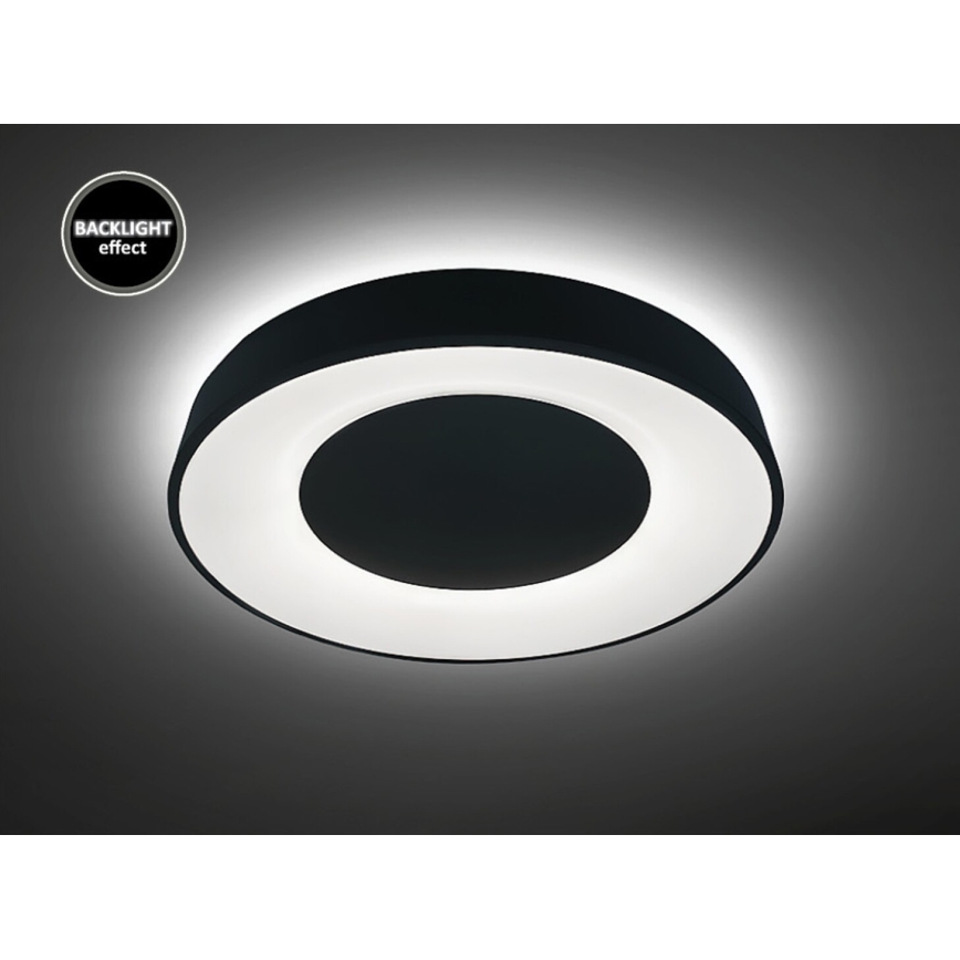 Rabalux - LED Prigušiva stropna svjetiljka LED/38W/230V crna + DU 3000-6500K