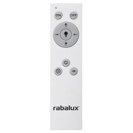 Rabalux - LED Prigušiva stropna svjetiljka LED/38W/230V crna + DU 3000-6500K