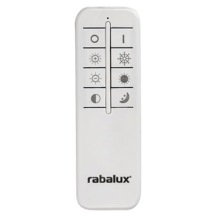 Rabalux - LED Prigušiva stropna svjetiljka LED/50W/230V 3000-6000K + daljinski upravljač