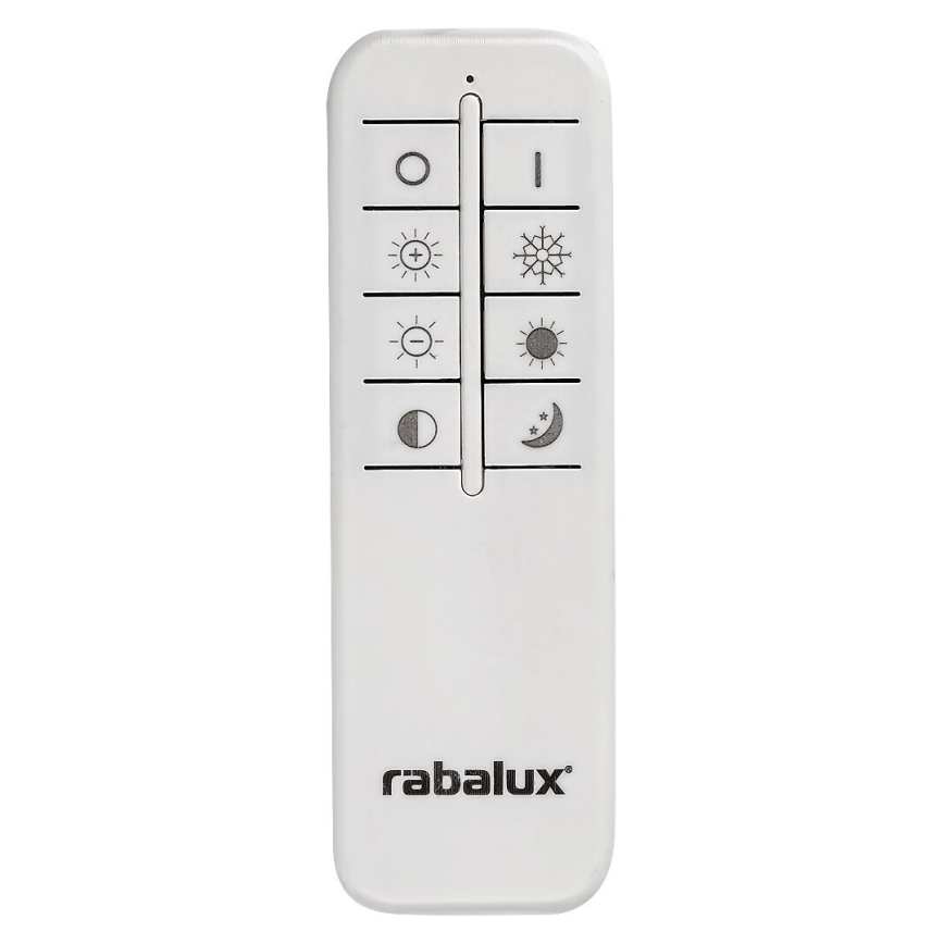 Rabalux - LED Prigušiva stropna svjetiljka LED/50W/230V 3000-6000K + daljinski upravljač