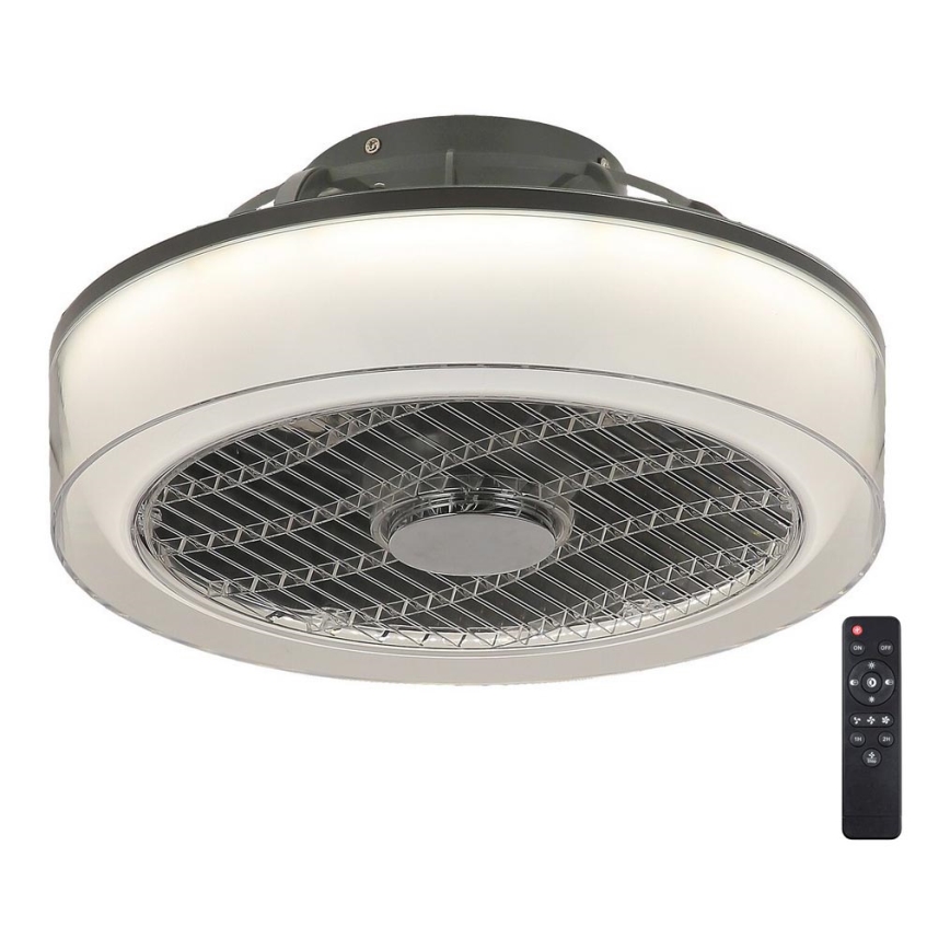 Rabalux - LED Prigušiva stropna svjetiljka s ventilatorom LED/30W/230V + DU 3000-6000K