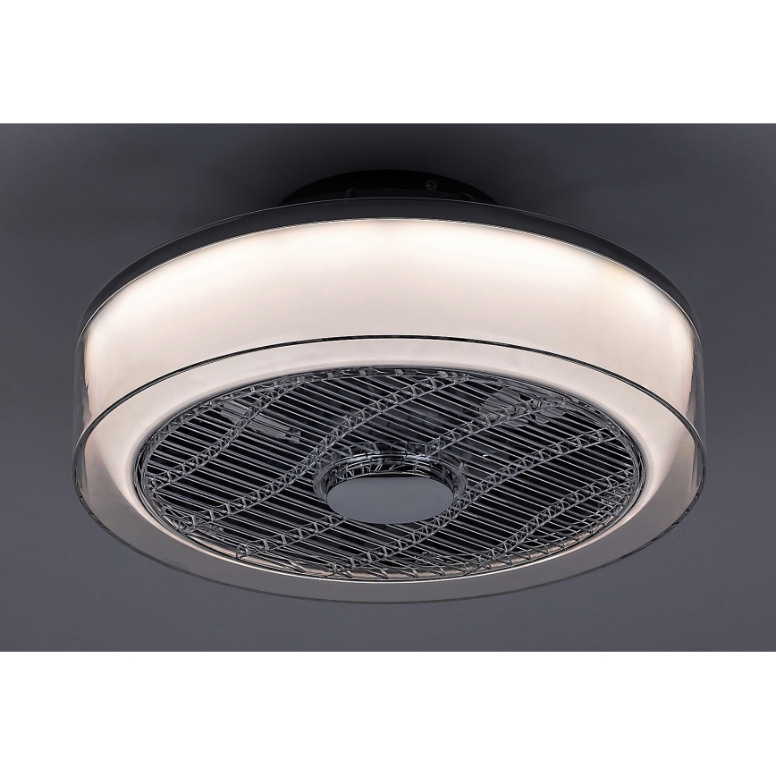 Rabalux - LED Prigušiva stropna svjetiljka s ventilatorom LED/30W/230V + DU 3000-6000K