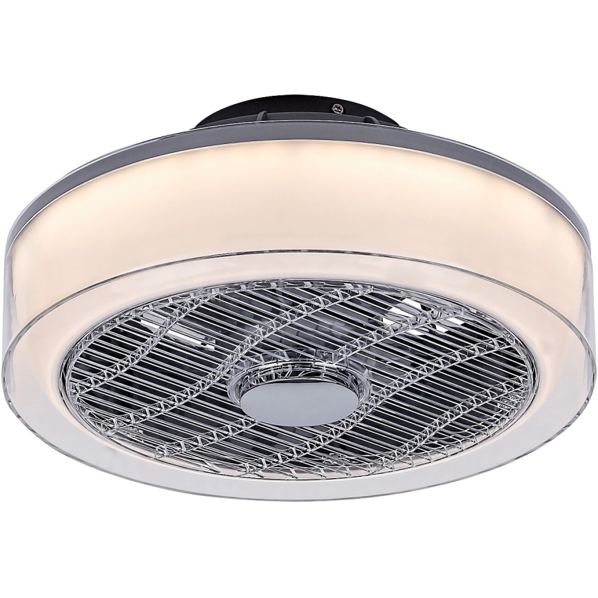 Rabalux - LED Prigušiva stropna svjetiljka s ventilatorom LED/30W/230V + DU 3000-6000K